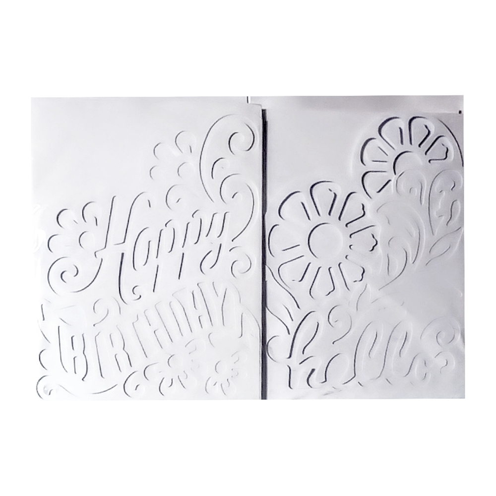 TO BE DONATED Elegant White Laser Cut Cards with Envelopes. 40 Pcs